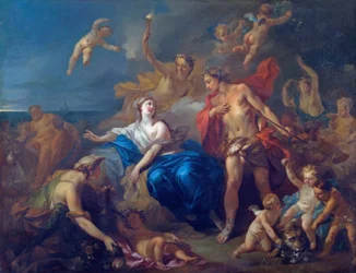El matrimonio de Baco y Ariadna