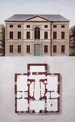 Casa de campo en Laeken, cerca de Bruselas, de 