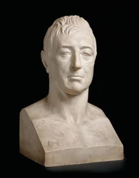 Busto de Marie-Joseph-Gilbert du Motier, marqués de La Fayette