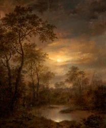 Escena a la luz de la luna