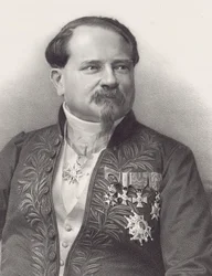 Retrato del Compositor Jean-Georges Kastner 1810-1867, 1866