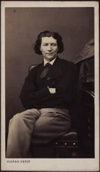 Retrato del dramaturgo Victorien Sardou 1831-1908, ca. 1860