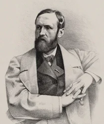 Retrato del organista y compositor Louis James Alfred Lefébure-Wely 1817-1869, 1860