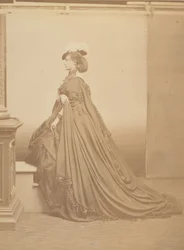El sombrero de plumas, 1860s