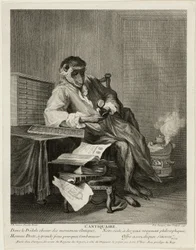 El mono anticuario