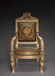 Trono infantil, 1822