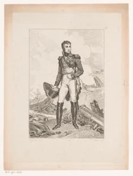 Retrato de Jean Lannes, duque de Montebello Colección de retratos históricos del barón Gérard (título de la serie) Colección de Retratos Historiques de Mr. le Baron Gerard (título de la serie)