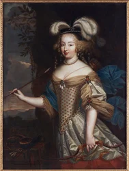 Madame de Montespan - Françoise Athénaïs de Rochechouart, marquesa de Montespan, como Diana
