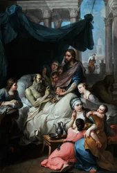 Muerte del viejo Tobías o Muerte del padre de Tobías