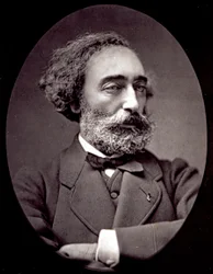 Retrato de medio cuerpo del pintor Emile Levy