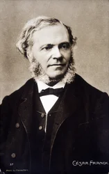 Retrato de César Franck, compositor y organista francés de origen belga (1822-1890)