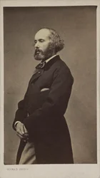 Retrato del compositor Félicien David 1810-1876, 1876