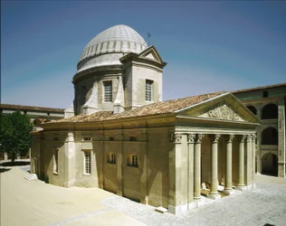 Iglesia de La Vieille Charite, Monasterio de Marsella, Francia. Arquitectura barroca, por Pierre Puget