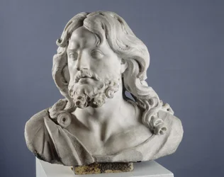 Salvator Mundi. Busto que representa a Cristo como el Salvador del Mundo