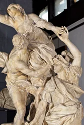 El rapto de Elena (detalle)