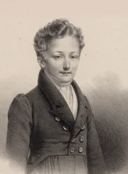 Retrato del pianista y compositor Sigismund Thalberg 1812-1871, 1826