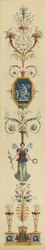 Panel decorativo, 1790s