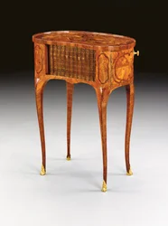 Mesa de escribir Luis XV, c.1750
