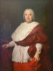 Retrato del cardenal Silvio Valenti Gonzaga, hacia 1745 (óleo sobre lienzo)