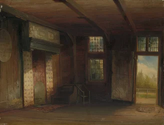 Interior de la Casa del Zar Pedro en Zaandam