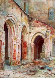 La iglesia de Sermaize, 1914, 1926
