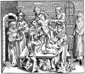 El martirio de Simón de Trento, 1493 1849