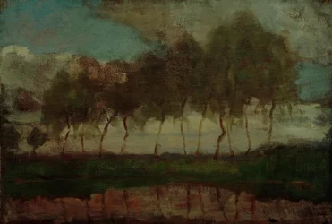 El Gein: Árboles junto al agua