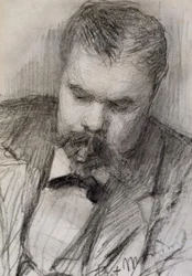 Retrato de Frits Mondrian, 1898