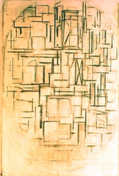 Composición oval sin título 1914
