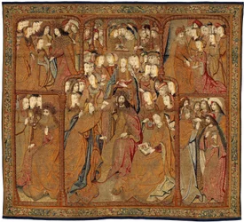 Triunfos de la Madre de Dios o Panos de Oro, c.1500-02 (tapiz)
