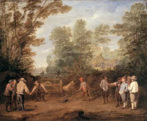 Un juego de bolos