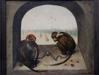 Dos Monos Encadenados