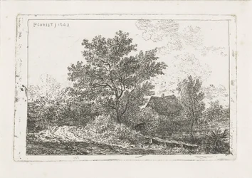 paisaje con granja
