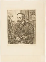 Retrato de Théophile Alexandre Steinlen