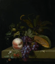 Bodegón con fruta