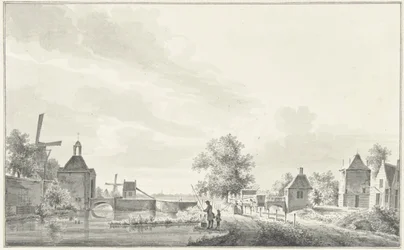 La puerta Benskoper en IJsselstein