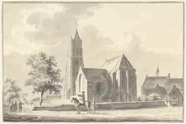 Iglesia y ayuntamiento en Heukelom