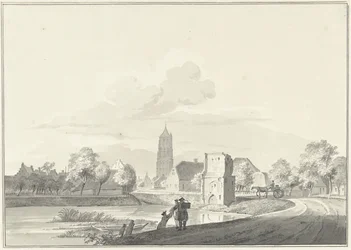 Restos del Veerpoort en Heukelom