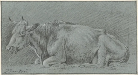 Vaca reclinada