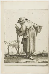 Marching Beggar Woman with a Basket, de T is al verwart-gaern (Ya es confuso)