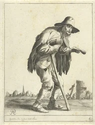 mendigo leproso Mendigos y granjeros (título de la serie)