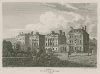 Lado norte de Cavendish Square, Londres