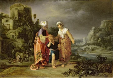 La Expulsión de Agar, 1612