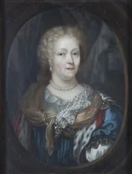 Princesa Ana de Thurn y Taxis (óleo sobre cobre)
