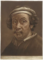 Retrato de Rembrandt van Rijn