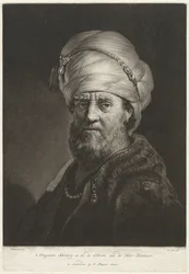 Retrato de un hombre con turbante