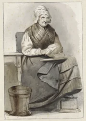 Mujer sentada