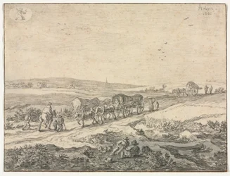 Agosto: Paisaje con carros