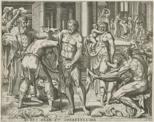 Vestir de los desnudos Obras de Misericordia (título de la serie)