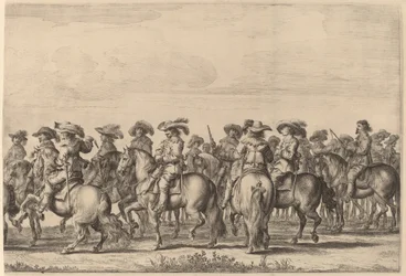 Entrada de María de Médici en Ámsterdam [placa 4 de 6]